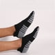 thumbnail image 4 of Calcetines tobilleros Minnieouse de algodón transpirables deportivos para adultos y niños color Negro L, 4 of 6