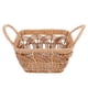 thumbnail image 1 of GOOHOCHY Cestas de mimbre para pan, cesta de picnic con asas, cesta tejida a mano para guardar frutas y verduras, cestas para niñas de las flores para bodas, color marrón, 1 of 8