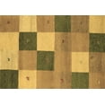 thumbnail image 1 of Ahgly Company Indoor Rectangle Abstract Brown Contemporary Area Rugs, 6' x 9', 1 of 4