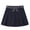 w93# Navy154, variant on Girls Casual Pleated Skirt School Uniform Elastic Waist Solid Color Ruffles Button Comfortable Comfortable A-Line Mini Skirts Spring Summer Breathable Dailywear Easter Dress,Brown,9-10 Years
