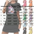 thumbnail image 3 of Youyipin Womens Summer Dresses Oversized Short Nightgown Fashion Chest Print Short Sleeve Nightdress Dresses For Women, 3 of 3