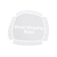 thumbnail image 2 of Xuanheng Eyebrow Shaping Ruler Portable Lightweight Acrylic Easy Eyebrow Mapping Tool 5.9cmx5.4cm, 2 of 8
