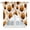 Orange, variant on Orange Marble Kitchen Window Curtains, Swag Curtains Valance for Bedroom Living Room Bathroom, Gold White Geometric Hexagon Modern Rod Pocket Window Treatment Curtain Block Drapes 2 Panels 28"x36"