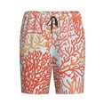 thumbnail image 4 of Wukai Corals Men’s Short Pajama Pants With Pockets Soft Sleep Pj Shorts for Men-4X-Large, 4 of 6