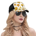 thumbnail image 5 of Lsque Qutumn Tree Printed Trucker Hat - Baseball Cap for Men Women - Breathable Mesh Side, Adjustable Fit - for Casual Wear, 5 of 7