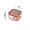 thumbnail image 3 of EGNMCR Lunch Box Kids,Bento Box Adult Lunch Box,Lunch Containers For Adults/Kids/Toddler,1200ML-5 Compartment Bento Lunch Box,Built-In Reusable Spoon & BPA-Free, Mother's Day Gift Ideas, 3 of 7