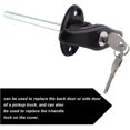 thumbnail image 2 of Truck Cap Locking T-Handle for Camper Shells, Replacement Lock with Keys - Compatible with Most Brands, 2 of 5