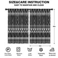 thumbnail image 2 of Blackout Kids Curtains,Boho Bohemia Geometric Line Art Childrens Insulated Curtains Set Of 2,Bedroom Essentials,Toddler Room Decor 52"x84"(132x213cm), 2 of 4