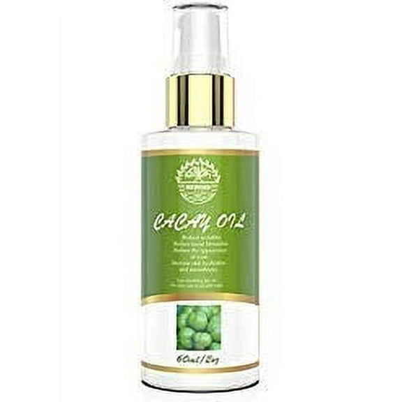 Natures Cacay oil 100% Cold Pressed 60ml / 2oz - Pure Naturals Organic Body Hair Timeless Skin Care Wild Harvested Amazonian Forest Spray Pump  60ml