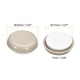 thumbnail image 2 of Deslizadores para Muebles Uxcell, Pads Redondos Autoadhesivos de Plástico para Suelos de Alfombra, Baldosa, Vinilo y Madera Dura 7/8" 4Pcs, 2 of 6