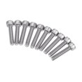 thumbnail image 5 of #10-24x7/8" Hex Socket Bolts 304 Stainless Steel Polished 25 Pack, 5 of 5