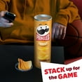 thumbnail image 4 of Pringles Cheddar Cheese Potato Crisps Chips, Lunch Snacks, 5.5 oz Canister, Pack of 4, 4 of 7