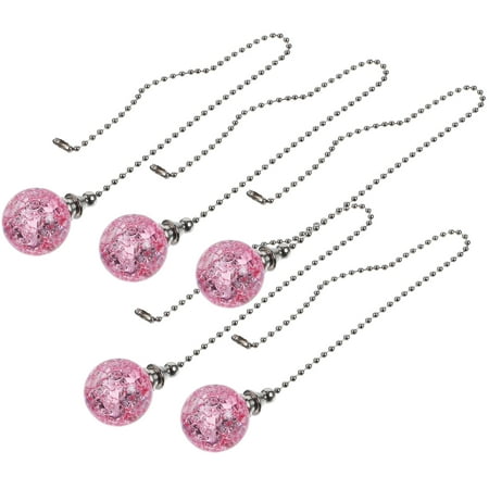 

5pcs Beaded Fan Pull Chain Light Fixture Fan Pull Pendant Decorative Chain