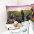 thumbnail image 6 of Anime My Hero Academia Boku Pillowcase Cushion Pillow Covers With Hidden Zipper Pillow Case Decor For Bed Dorm Sofa Couch Car 20"x30", 6 of 8