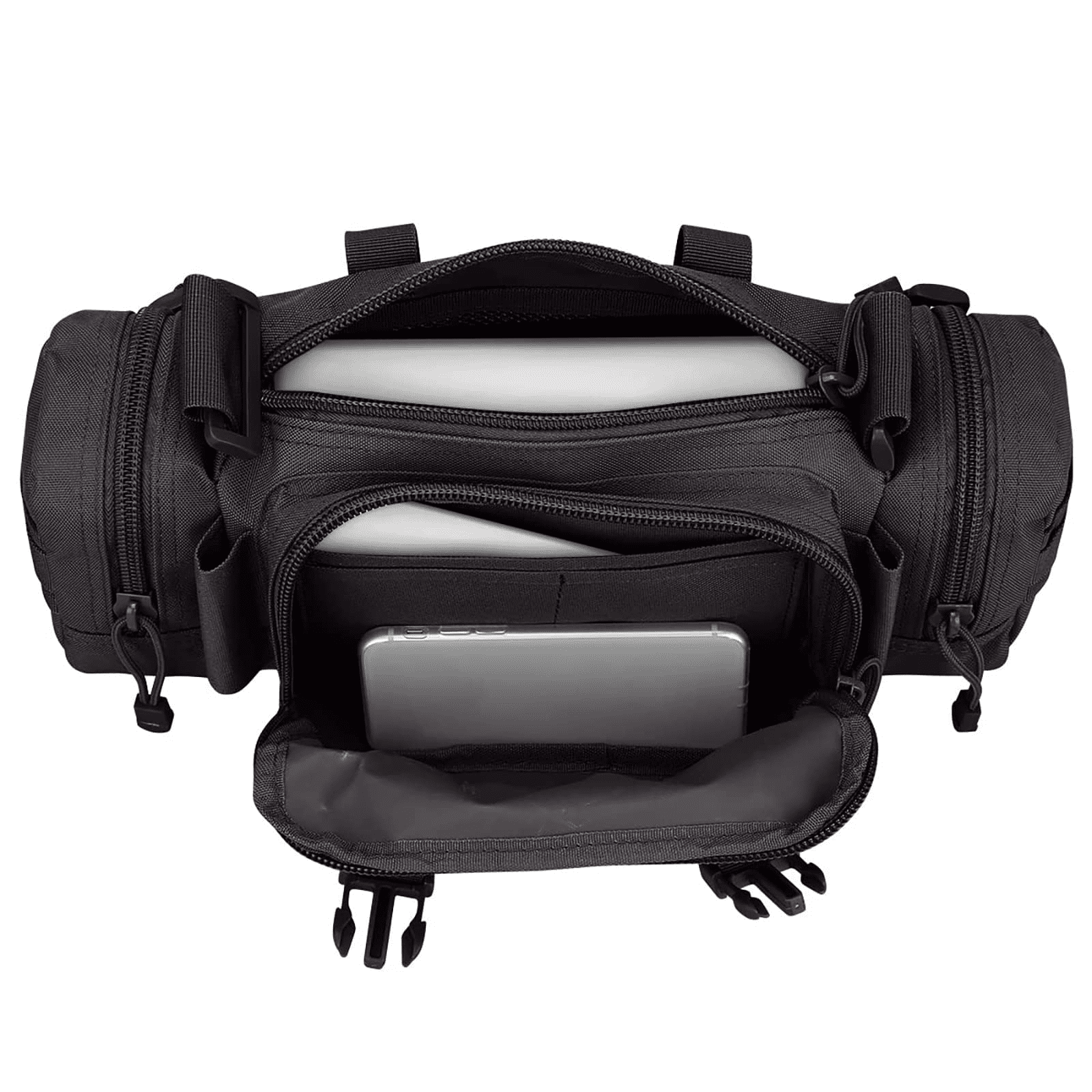 G4Free Waist Pack Sling Bag, Small Crossbody Fanny Pack with Handlebar Strap for Outdoor Hiking and Travel