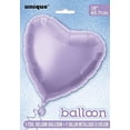 thumbnail image 2 of Foil Balloon, Heart, 18 in, Lavender, 1ct, 2 of 2