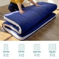 GOODONE Extra Thick Twin Size Futon Mattress, Padded Japanese Floor Mattress, Quilted Bed Topper