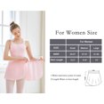 thumbnail image 4 of Stelle Women's Ballet Wrap Skirts Sheer Chiffon Dance Over Scarf for Leotards,Tie up Dance Skirt,Pink, 4 of 5