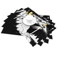 thumbnail image 2 of XMXY Woven Placemats Set of 6 PCS, Black Hole Sun Table Mats Washable Heat Resistant Placemats, 2 of 6