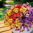 thumbnail image 3 of Flores artificiales Geegoods resistentes a los rayos UV para exteriores x16, 3 of 8