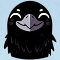 thumbnail image 3 of CafePress - Cartoon Raven Smiling Infant T Shirt - Infant T-Shirt, 3 of 4