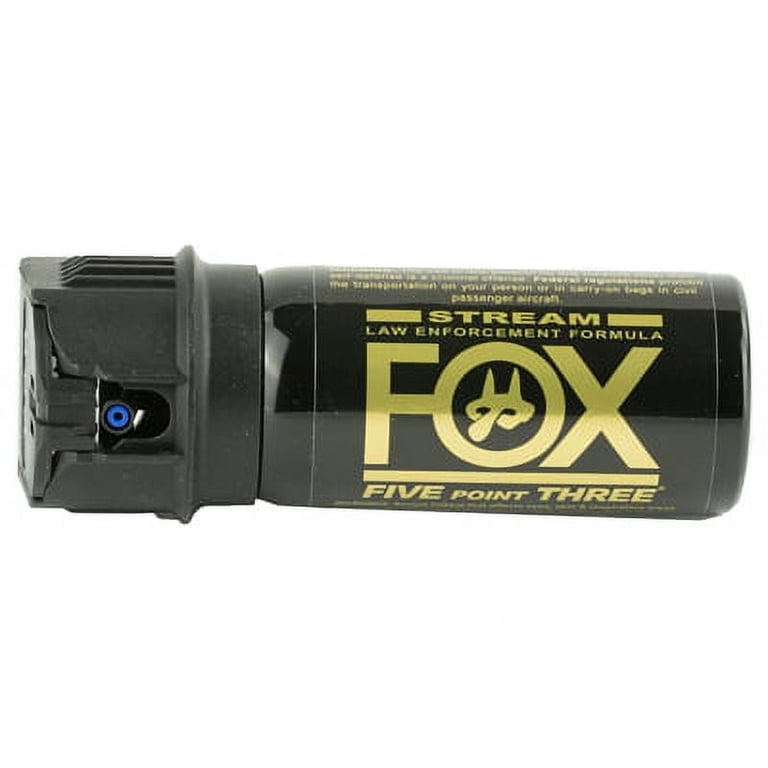 Fox Labs FX-25FTFM Mark 3 Flip Top Foam Pepper Spray - 1.7 Oz, 5% Formula, 8-12 Ft Range, UV Dye