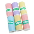thumbnail image 1 of Roll 6 Roll Thermal Printing Paper Multi Color 57x25mm Smoothly Self Adhesive Thermal Inkless Printer Paper for Photo Note Label, 1 of 7
