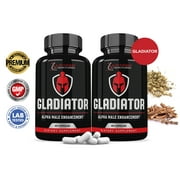 (2 Pack) Gladiator Advanced Men's Health Formula 1484mg 120 Capsules