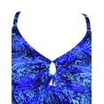 thumbnail image 5 of Firpearl Women's Tankini Swimsuits Modest Flowy Crossback Plus Size Bathing Suit Top, 5 of 5