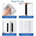 thumbnail image 2 of BTideas Gancho y Cinta Loop, 30 Pares de Cinta Resistente de Doble Cara de 2 X 4 Pulgadas para el Hogar y la Oficina, Negro, 2 of 8