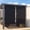 Graphite Black with Valance, variant on Vicllax Outdoor Patio Crank Sun Blocking Roller Shade Modern Style, Aluminum Casing, Fabric, 4'Wx8'H