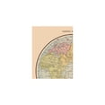 thumbnail image 3 of Historic Nautical Map - Eastern Hemisphere River Lengths - Cram 1888 - 23 x 29.53 - Vintage Wall Art, 3 of 5