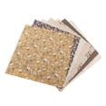 thumbnail image 3 of Leku Tela de algodón para Ropa de Cama - 7 Piezas 50 * 50 cm Tela de algodón Cuadrados Surtidos de Bricolaje Kit de Ropa de Cama precortado Paquete de Cuartos(café), 3 of 5