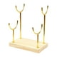 thumbnail image 1 of Exhibidor de pulseras, organizador de pulseras, estante de almacenamiento de joyas de mesa, estable Oro, 1 of 9