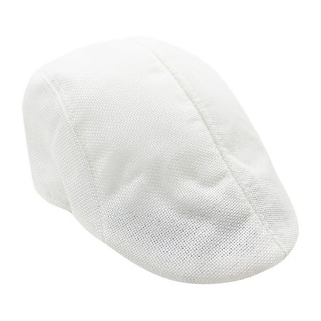 

Men Summer Visor Hat Sunhat Mesh Running Sport Casual Breathable Beret Flat Cap