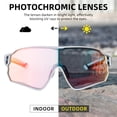 thumbnail image 3 of Gafas de Sol ROCKBROS con Lentes Inteligentes Fotocromáticas y Protección UV400, 3 of 7