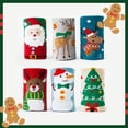thumbnail image 3 of URMAGIC 6 Pairs Kids Christmas Socks Boys Girls Children Toddlers Funny Colorful Cute Cotton Holiday Christmas Santa Claus Socks Gifts, 3 of 10