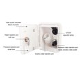 thumbnail image 4 of facefd RV Water Hatch Leakproof Inlet Simple Installation Filler Universal Trailer Accessory Replacement Part Household, 4 of 6