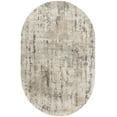 thumbnail image 2 of Nourison Concerto Abstract Beige Grey 6' x 9' Oval Area Rug (6x9), 2 of 8