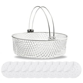 Air Fryer Basket Replacement for Breville Smart Oven Air Fryer Pro, 3Pcs  Stainless Steel Mesh Baskets Air Fryer Accessories Basket for Oven 