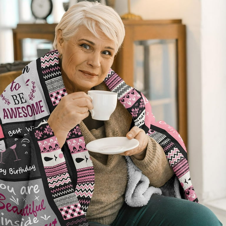 Happy Birthday Gifts 55th Birthday Gifts Ideas Blanket 55 Year Old