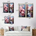 thumbnail image 4 of Designart "Cherry Blossom Asian beauty II" Asian Art Framed Wall Art Set Of 2 - Pink People Gallery Wall Frame Set For Home Decor, 4 of 7