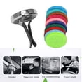 thumbnail image 5 of Car Aromatherapy Essential Oil Car Diffuser With 10 Replacement Felt Pads Stainless Steel Air Freshener Car Diffuser Vent Clip, 5 of 5