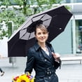 thumbnail image 6 of G4Free UPF 50+ UV Protection Travel Umbrella 42/46 Inch Windproof Silver Coating Sun Blocking Umbrella, 6 of 10