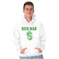 thumbnail image 5 of Cool Rich Man Dollar Sign Money Hoodie Hooded Sweatshirt Men Brisco Brands S, 5 of 6