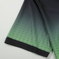 thumbnail image 4 of kpoplk Men's Knit Polo Shirts Short Sleeve Sweater Polo Lightweight Fashion Casual Collared T Shirts Green,S, 4 of 7
