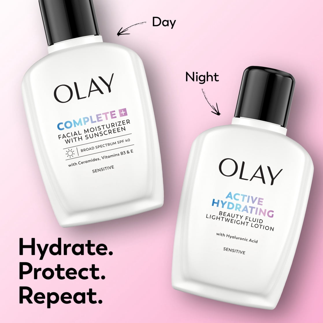 Olay Moisturizing Face Lotion for Sensitive Skin, 6.0 fl oz