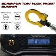 thumbnail image 2 of Xotic Tech 1 Set Track Racing Anodized Alloy Tow Hook Compatible with Audi A4 A5 S4 S5 RS5 A7 S7 RS7 B8 (Gold), 2 of 8