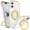 Lemon yellow, variant on iPhone 17 Case with Stand, 360 Magnetic Ring Stand, Military-Grade Protection [Compatible with MagSafe] Shockproof Case for iPhone 17 Slim Cover Adjustable Foldable Kickstand, Clear