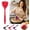 Red, variant on Heat-Resistant Silicone Turner Spatula Flexible Non-Stick Cooking Utensil for Flipping Stirring
